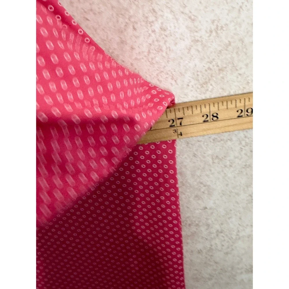 FootJoy XXL‎ ProDry Golf Polo Shirt Pink Dot Print Short Sleeve FJ Active Sporty